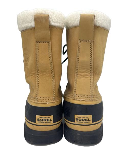 SOREL（ソレル）SOREL (ソレル) SOREL　カリブーウォータープルーフ　スノーブーツ ベージュ×ブラック サイズ:26の古着・服飾アイテム