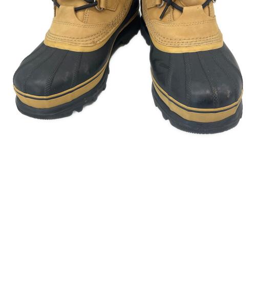 SOREL（ソレル）SOREL (ソレル) SOREL　カリブーウォータープルーフ　スノーブーツ ベージュ×ブラック サイズ:26の古着・服飾アイテム