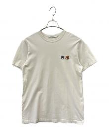 maison kitsune（メゾンキツネ）の古着「MAISON KITSUNE　半袖カットソー」｜ホワイト