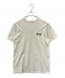 maison kitsune（メゾンキツネ）の古着「MAISON KITSUNE　半袖カットソー」｜ホワイト