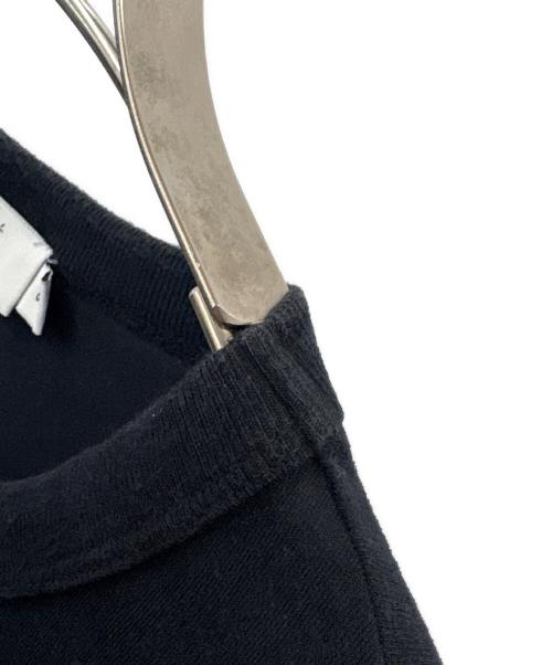 maison kitsune（メゾンキツネ）maison kitsune (メゾンキツネ) MAISON KITSUNE　長袖カットソー ブラック サイズ:Sの古着・服飾アイテム