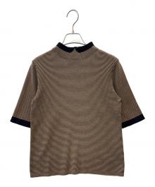 MACKINTOSH PHILOSOPHY（マッキントッシュ フィロソフィー）の古着「MACKINTOSH PHILOSOPHY　薄手ニット」｜ブラック×ブラウン