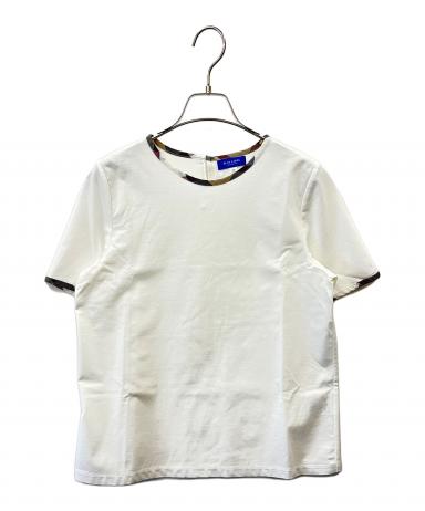 BLUE LABEL CRESTBRIDGE 半袖 アシンメトリーカットソー38 BLUE LABEL 