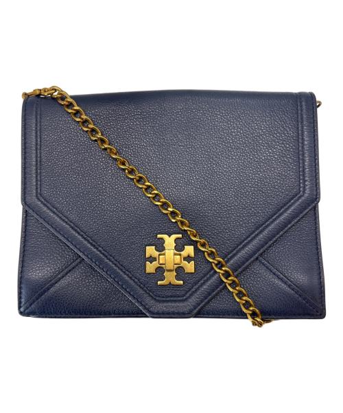 TORY BURCH（トリーバーチ）TORY BURCH (トリーバーチ) TORY BURCH　チェーンショルダーバッグ ネイビーの古着・服飾アイテム