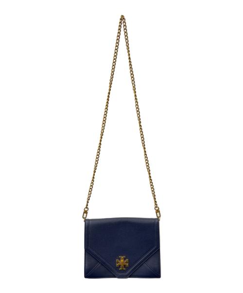 TORY BURCH（トリーバーチ）TORY BURCH (トリーバーチ) TORY BURCH　チェーンショルダーバッグ ネイビーの古着・服飾アイテム
