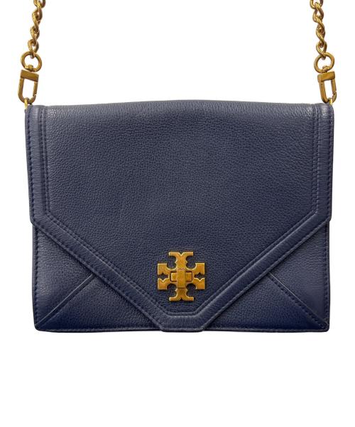 TORY BURCH（トリーバーチ）TORY BURCH (トリーバーチ) TORY BURCH　チェーンショルダーバッグ ネイビーの古着・服飾アイテム