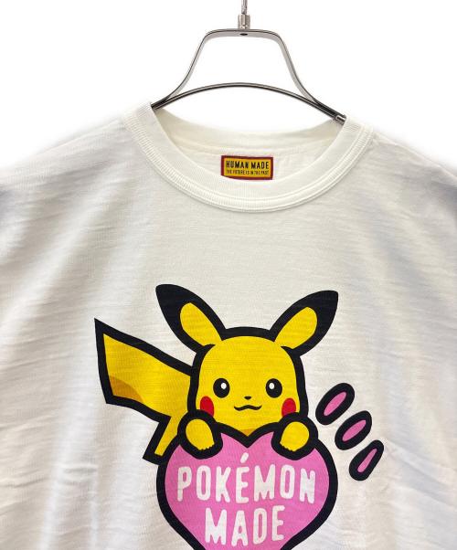 HUMAN MADE（ヒューマンメイド）HUMAN MADE (ヒューマンメイド) HUMAN MADE　POKEMON 半袖カットソー ホワイト サイズ:XLの古着・服飾アイテム