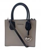 MICHAEL KORSマイケル・コース）の古着「MICHAEL KORS 　2WAYバッグ」｜グレー×ブラック