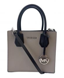 MICHAEL KORS（マイケル・コース）の古着「MICHAEL KORS 　2WAYバッグ」｜グレー×ブラック
