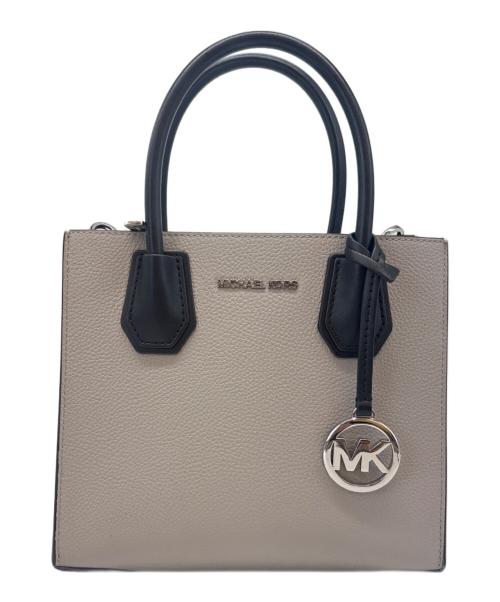MICHAEL KORS（マイケル・コース）MICHAEL KORS (マイケル・コース) MICHAEL KORS 　2WAYバッグ グレー×ブラックの古着・服飾アイテム