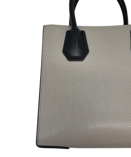 MICHAEL KORS（マイケル・コース）MICHAEL KORS (マイケル・コース) MICHAEL KORS 　2WAYバッグ グレー×ブラックの古着・服飾アイテム