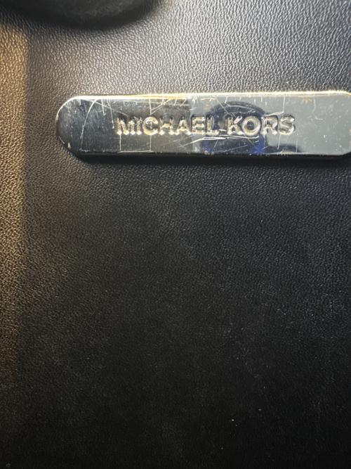 MICHAEL KORS（マイケル・コース）MICHAEL KORS (マイケル・コース) MICHAEL KORS 　2WAYバッグ グレー×ブラックの古着・服飾アイテム