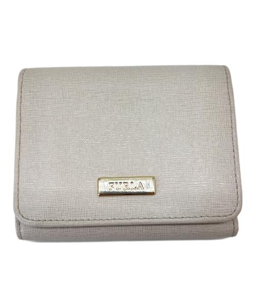 FURLA（フルラ）FURLA (フルラ) FURLA 　3つ折り財布 ベージュの古着・服飾アイテム