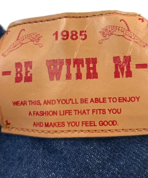 B.W.M（Be with M Misayo）B.W.M (Be with M Misayo) niko and (ニコアンド) デニムパンツ インディゴ サイズ:Ｍ 未使用品の古着・服飾アイテム
