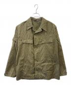 東ドイツ軍ヒガシドイツグン）の古着「東ドイツ軍　ミリタリージャケット」｜グリーン