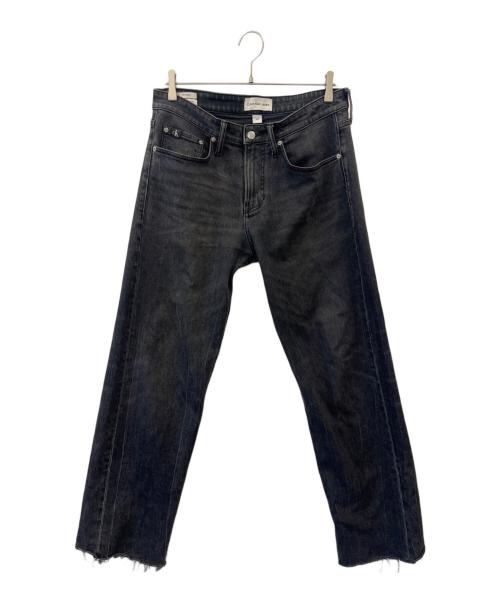 Calvin Klein Jeans（カルバンクラインジーンズ）Calvin Klein Jeans (カルバンクラインジーンズ) Calvin Klein Jeans　90s Straight　デニムパンツ ブラック サイズ:W32の古着・服飾アイテム