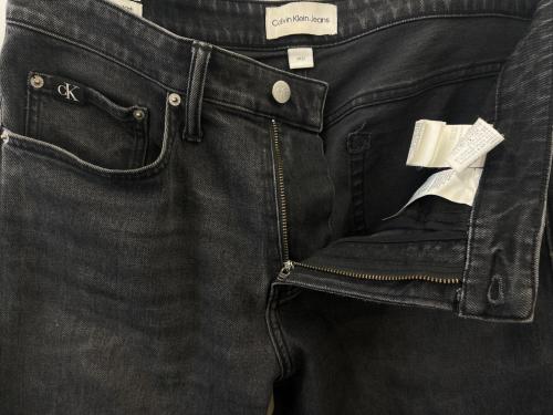 Calvin Klein Jeans（カルバンクラインジーンズ）Calvin Klein Jeans (カルバンクラインジーンズ) Calvin Klein Jeans　90s Straight　デニムパンツ ブラック サイズ:W32の古着・服飾アイテム