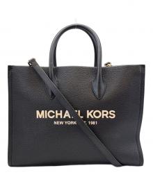 MICHAEL KORS（マイケル・コース）の古着「MICHAEL KORS　トートバッグ」｜ブラック