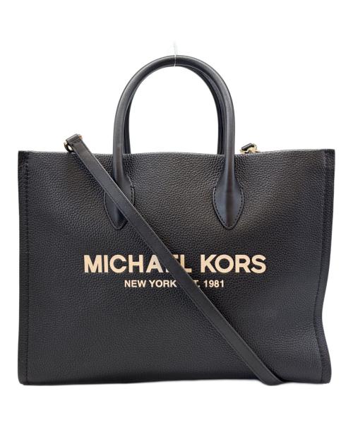 MICHAEL KORS（マイケル・コース）MICHAEL KORS (マイケル・コース) MICHAEL KORS　トートバッグ ブラックの古着・服飾アイテム