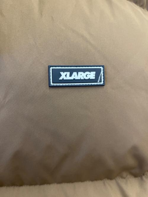 X-LARGE（エクストララージ）X-LARGE (エクストララージ) X-LARGE  ダウンジャケット ブラウン サイズ:Lの古着・服飾アイテム