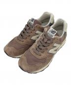 NEW BALANCEニューバランス）の古着「NEW BALANCE　Brown Mushroom　ローカットスニーカー」｜ブラウン