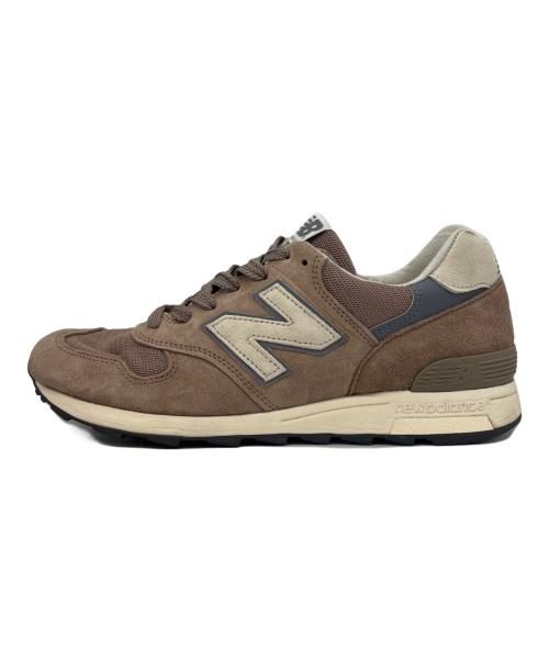 NEW BALANCE（ニューバランス）NEW BALANCE (ニューバランス) NEW BALANCE　Brown Mushroom　ローカットスニーカー ブラウン サイズ:27の古着・服飾アイテム