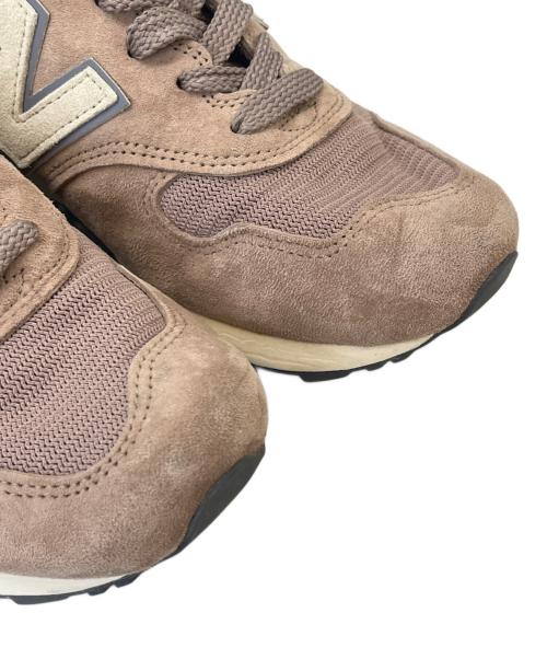 NEW BALANCE（ニューバランス）NEW BALANCE (ニューバランス) NEW BALANCE　Brown Mushroom　ローカットスニーカー ブラウン サイズ:27の古着・服飾アイテム