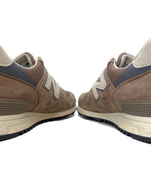 NEW BALANCE（ニューバランス）NEW BALANCE (ニューバランス) NEW BALANCE　Brown Mushroom　ローカットスニーカー ブラウン サイズ:27の古着・服飾アイテム