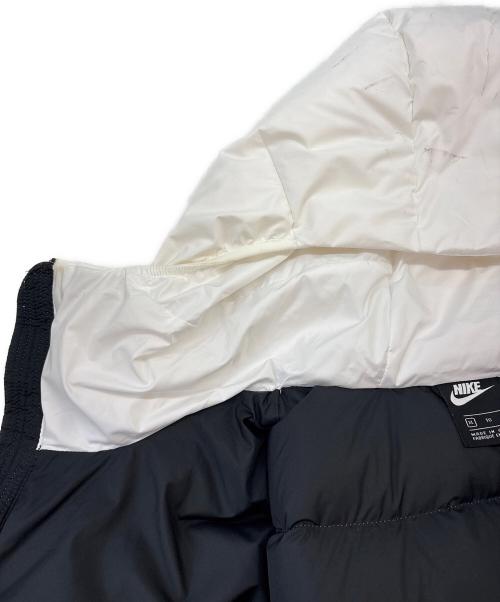 NIKE（ナイキ）NIKE (ナイキ) NIKE　ダウンコート ホワイト サイズ:XLの古着・服飾アイテム