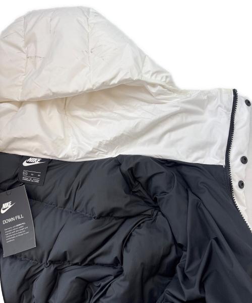 NIKE（ナイキ）NIKE (ナイキ) NIKE　ダウンコート ホワイト サイズ:XLの古着・服飾アイテム