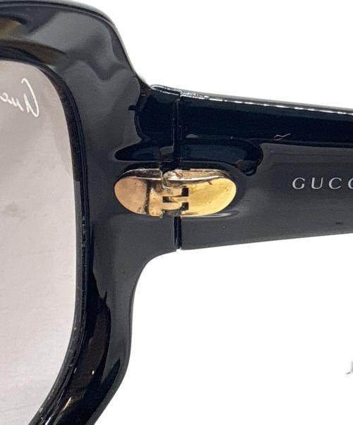 GUCCI（グッチ）GUCCI (グッチ) GUCCI　サングラス ブラック サイズ:60□18の古着・服飾アイテム