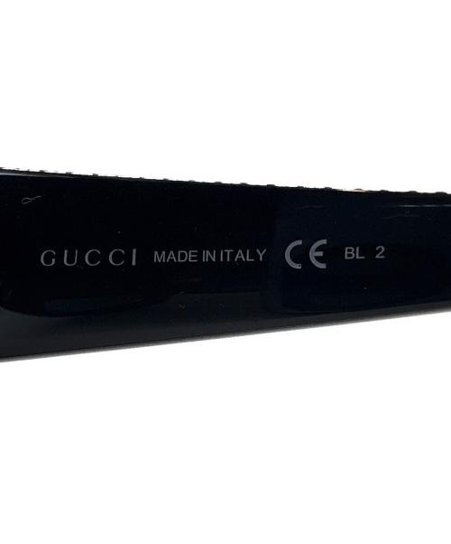 GUCCI（グッチ）GUCCI (グッチ) GUCCI　サングラス ブラック サイズ:60□18の古着・服飾アイテム
