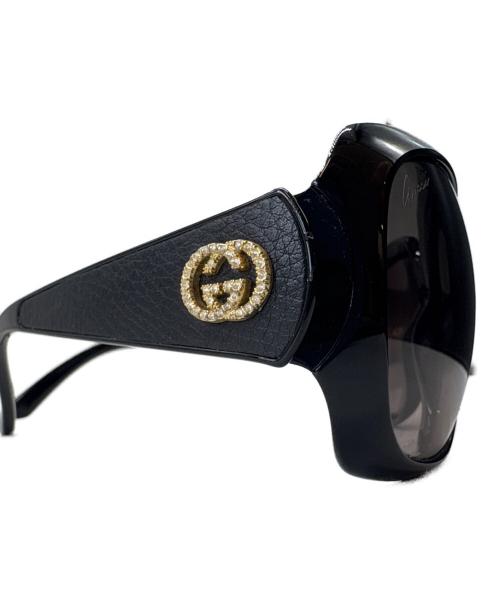 GUCCI（グッチ）GUCCI (グッチ) GUCCI　サングラス ブラック サイズ:60□18の古着・服飾アイテム