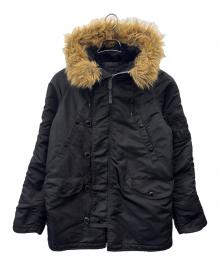 ALPHA INDUSTRIES（アルファインダストリーズ）の古着「ALPHA INDUSTRIES 　N-3B」｜ブラック