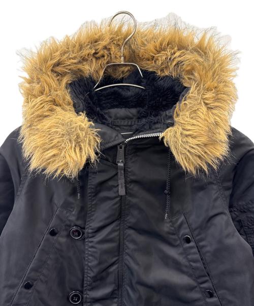 ALPHA INDUSTRIES（アルファインダストリーズ）ALPHA INDUSTRIES (アルファインダストリーズ) ALPHA INDUSTRIES 　N-3B ブラック サイズ:Sの古着・服飾アイテム