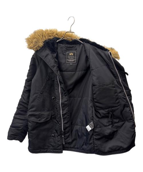 ALPHA INDUSTRIES（アルファインダストリーズ）ALPHA INDUSTRIES (アルファインダストリーズ) ALPHA INDUSTRIES 　N-3B ブラック サイズ:Sの古着・服飾アイテム