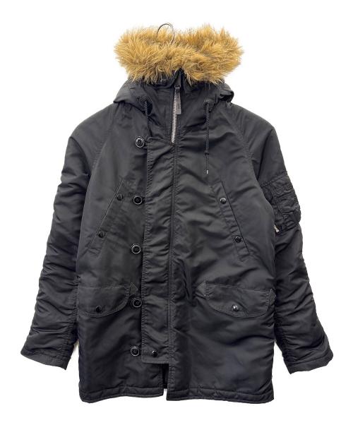 ALPHA INDUSTRIES（アルファインダストリーズ）ALPHA INDUSTRIES (アルファインダストリーズ) ALPHA INDUSTRIES 　N-3B ブラック サイズ:Sの古着・服飾アイテム