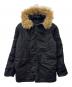 ALPHA INDUSTRIES（アルファインダストリーズ）の古着「ALPHA INDUSTRIES 　N-3B」｜ブラック
