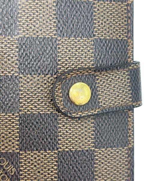 LOUIS VUITTON（ルイ ヴィトン）LOUIS VUITTON (ルイ ヴィトン) LOUIS VUITTON 　ダミエ　ポルトフォイユ・ヴィエノワ 　2つ折り財布 ブラウンの古着・服飾アイテム