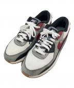 NIKEナイキ）の古着「NIKE　AIR MAX90　ローカットスニーカー」｜ホワイト×グレー