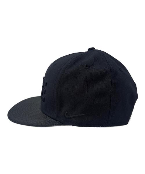 NIKE（ナイキ）NIKE (ナイキ) NIKE　DOVER STREET MARKET パイソンレザー　キャップ　 ブラック サイズ:56cmの古着・服飾アイテム
