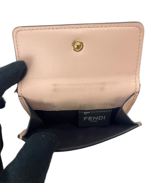 FENDI（フェンディ）FENDI (フェンディ) FENDI 3つ折り財布　ROMA ピンクの古着・服飾アイテム