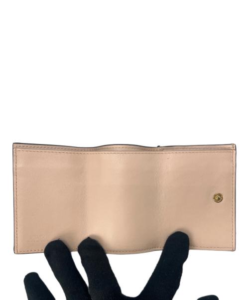 FENDI（フェンディ）FENDI (フェンディ) FENDI 3つ折り財布　ROMA ピンクの古着・服飾アイテム