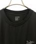 中古・古着 ARC'TERYX (アークテリクス) ARC'TERYX　KRAGG SL COTTON　半袖カットソー ブラック サイズ:XXL/TTG：5000円
