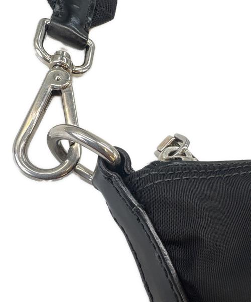 PRADA（プラダ）PRADA (プラダ) PRADA　ナイロンショルダーバッグ ブラックの古着・服飾アイテム