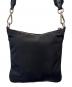 中古・古着 PRADA (プラダ) PRADA　ナイロンショルダーバッグ ブラック：55000円