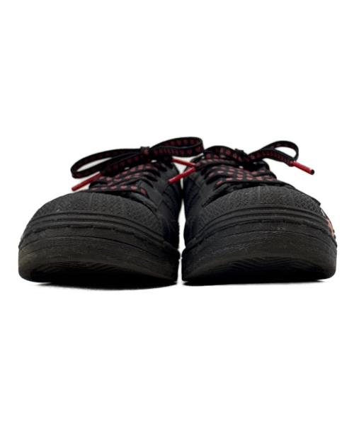 adidas（アディダス）adidas (アディダス) adidas　ローカットスニーカー　ハート柄 ブラック サイズ:25.5の古着・服飾アイテム