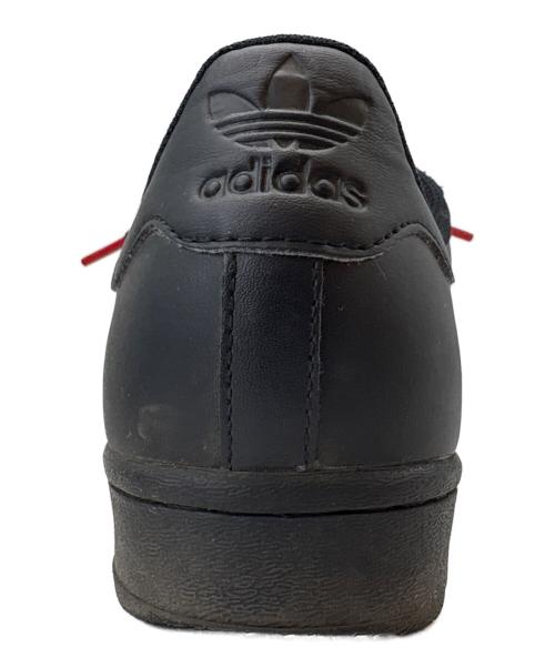 adidas（アディダス）adidas (アディダス) adidas　ローカットスニーカー　ハート柄 ブラック サイズ:25.5の古着・服飾アイテム