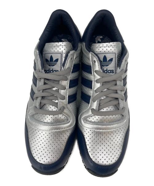 adidas（アディダス）adidas (アディダス) adidas　ギャラクシー OG　ローカットスニーカー シルバー×ネイビー サイズ:25.5の古着・服飾アイテム