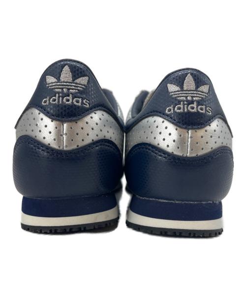 adidas（アディダス）adidas (アディダス) adidas　ギャラクシー OG　ローカットスニーカー シルバー×ネイビー サイズ:25.5の古着・服飾アイテム